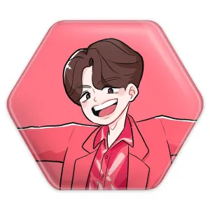 پیکسل شش ضلعی جی هوپ J Hope گروه بی تی اس BTS