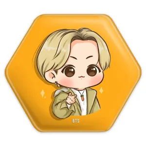پیکسل شش ضلعی جونگ کوک Jungkook گروه بی تی اس BTS