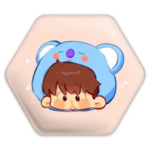 پیکسل شش ضلعی نامجون Namjoon گروه بی تی اس BTS