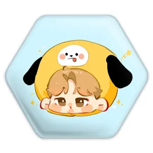 پیکسل شش ضلعی جیمین Jimin گروه بی تی اس BTS