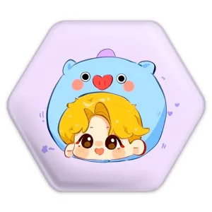 پیکسل شش ضلعی جی هوپ J Hope گروه بی تی اس BTS