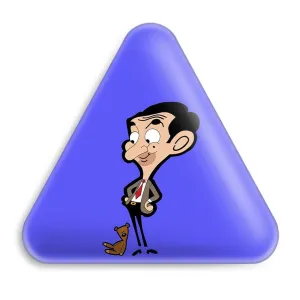 پیکسل مثلثی مستر بین Mr Bean