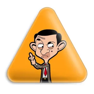 پیکسل مثلثی مستر بین Mr Bean