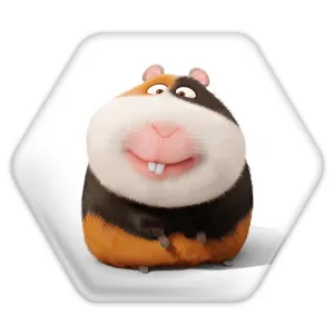 پیکسل شش ضلعی زندگی پنهان حیوانات خانگی The Secret Life of Pets
