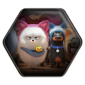 پیکسل شش ضلعی زندگی پنهان حیوانات خانگی The Secret Life of Pets