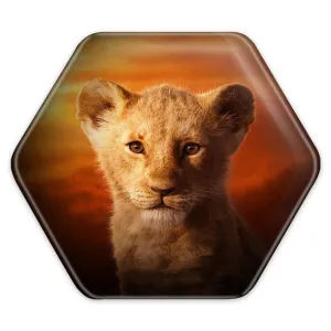 پیکسل شش ضلعی شیرشاه Lion King