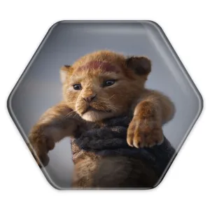 پیکسل شش ضلعی شیرشاه Lion King