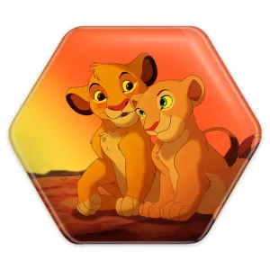 پیکسل شش ضلعی شیرشاه Lion King