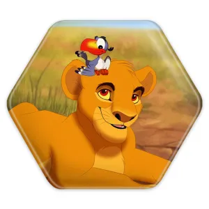 پیکسل شش ضلعی شیرشاه Lion King