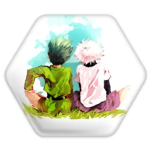 پیکسل شش ضلعی انیمه هانتر ایکس هانتر Hunter × Hunter