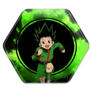 پیکسل شش ضلعی گون انیمه هانتر ایکس هانتر Hunter × Hunter