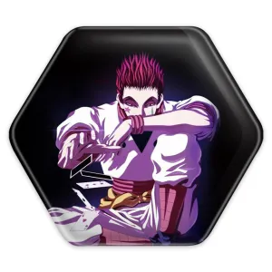 پیکسل شش ضلعی هیسوکا انیمه هانتر ایکس هانتر Hunter × Hunter