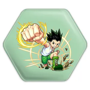 پیکسل شش ضلعی گون انیمه هانتر ایکس هانتر Hunter × Hunter