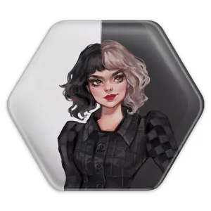 پیکسل شش ضلعی کروئلا Cruella