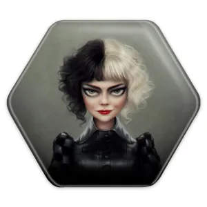 پیکسل شش ضلعی کروئلا Cruella