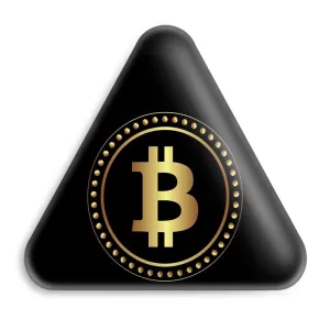 پیکسل مثلثی ارز دیجیتال بیت کوین
