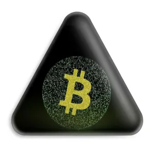پیکسل مثلثی ارز دیجیتال بیت کوین