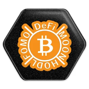 پیکسل شش ضلعی ارز دیجیتال بیت کوین