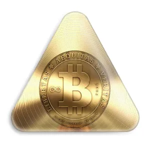 پیکسل مثلثی ارز دیجیتال بیت کوین