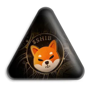 پیکسل مثلثی ارز دیجیتال شیبا اینو Shiba Inu