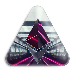 پیکسل مثلثی ارز دیجیتال اتریوم