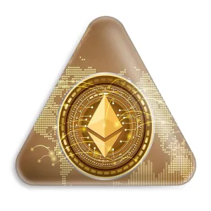 پیکسل مثلثی ارز دیجیتال اتریوم