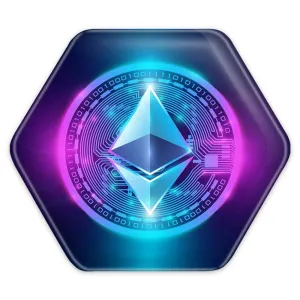 پیکسل شش ضلعی ارز دیجیتال اتریوم