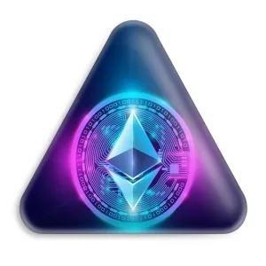 پیکسل مثلثی ارز دیجیتال اتریوم