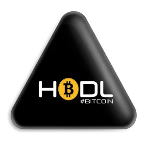 پیکسل مثلثی Hodl Bitcoin