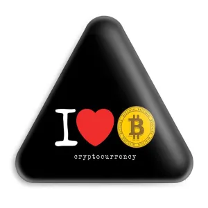 پیکسل مثلثی I Love Bitcoin