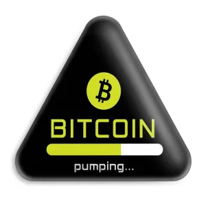 پیکسل مثلثی ارز دیجیتال بیت کوین