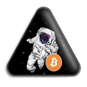 پیکسل مثلثی ارز دیجیتال بیت کوین