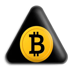 پیکسل مثلثی ارز دیجیتال بیت کوین