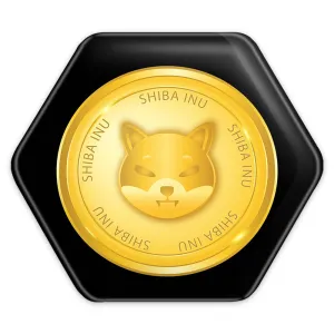 پیکسل شش ضلعی ارز دیجیتال دوج کوین
