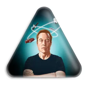 پیکسل مثلثی ایلان ماسک Elon Musk