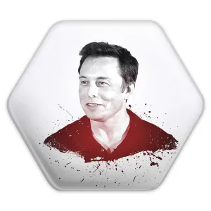پیکسل شش ضلعی ایلان ماسک Elon Musk