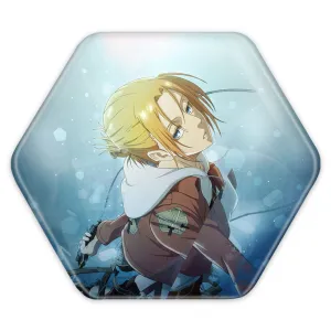 پیکسل شش ضلعی آنی لئونهارت انیمه اتک آن تایتان Attack on Titan