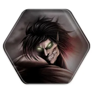 پیکسل شش ضلعی تایتان ارن انیمه اتک آن تایتان Attack on Titan