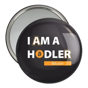 آینه جیبی I Am A Hodler Bitcoin