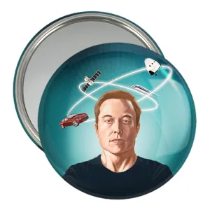 آینه جیبی ایلان ماسک Elon Musk