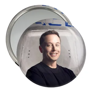 آینه جیبی ایلان ماسک Elon Musk