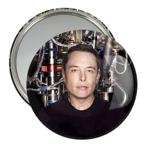 آینه جیبی ایلان ماسک Elon Musk