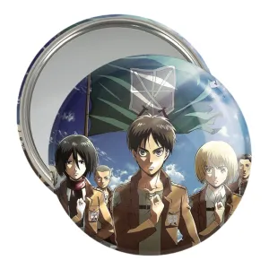 آینه جیبی جوخه اروین انیمه اتک آن تایتان Attack on Titan
