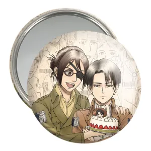 آینه جیبی هانجی و لیوای انیمه اتک آن تایتان Attack on Titan