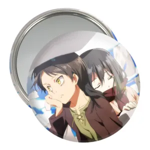 آینه جیبی میکاسا و ارن انیمه اتک آن تایتان Attack on Titan