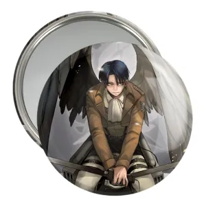 آینه جیبی لیوای آکرمن انیمه اتک آن تایتان Attack on Titan