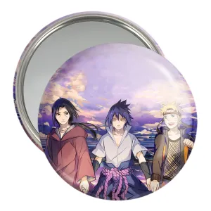 آینه جیبی ناروتو و ساسکه و ایتاچی انیمه ناروتو Naruto