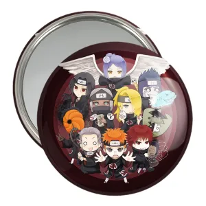 آینه جیبی گروه اکاتسوکی انیمه ناروتو Naruto
