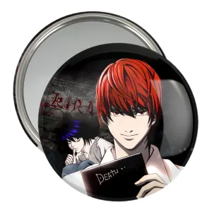 آینه جیبی لایت و ال انیمه دفترچه مرگ Death Note