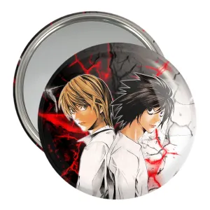 آینه جیبی لایت و ال انیمه دفترچه مرگ Death Note
